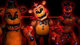 ВСЕ СКРИМЕРЫ ФРЕДДИ FNAF 1 2 3 4 5 6 7 + FANGAME - JUMPSCARES FREDDY FNAF + FANGAME