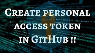 How to Create a Personal Access Token in GitHub | Step-by-Step Guide