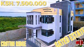 EPIC!!!!!!! -Touring The CHEAPEST 4BR Mansion in KENYA -@ONLY Ksh.7.5M