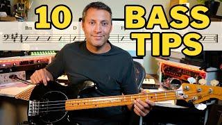  10 EPIC Pro Tips To Instantly Improve Your Bass Lines!