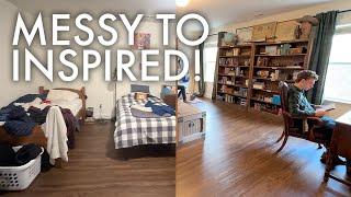 TRANSFORMING THE TEEN BOY'S BEDROOM IN ONE DAY!