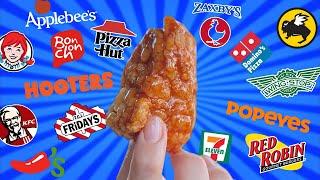 Ranking EVERY Boneless Wing Best To Worst!! // Part 1