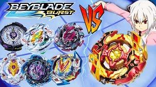 АТАКА НА СПРАЙЗЕНА С5 На Большой Арене БейБлэйд Spryzen S5 Cho Z BeyBlade Burst 3