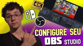 Como CONFIGURAR o OBS Studio para gravar GAMEPLAYS de Nintendo Switch | Guia completo! - Bibidi