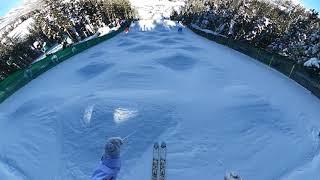 The MOST DIFFICULT mogul skiing run in the WORLD!