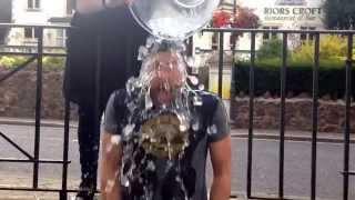 . @Kieranbew #IceBucketChallenge  I Nominate Michael Attenborough @LostWaxProcess & @hughbon