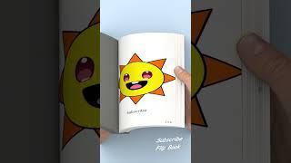 Sprunki Mr Sun Flipbook #Creativity #Flipbook #shorts #sprunki