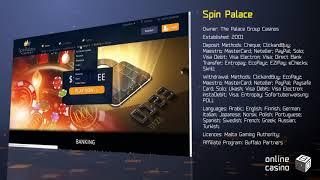 How to play with profits in Spin Palace: a review by OnlineCasinoBOX.net