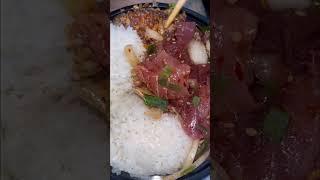 Rating the best poke in Hawaii?Foodland, Oahu #honolulu #honolulufood #hawaii #oahu #hawaiifood