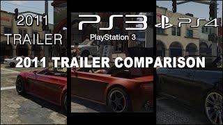 GTA 5 PC Trailer Screenshot Comparison | PC vs PS4 vs PS3