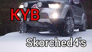 Стойки Kayaba Skorched4's от Pajero 4 на Pajero sport 2. Их ресурс? Демонтаж для проверки.