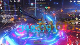 [NEW 5.2 5.3 Spiral Abyss Speedrun] Childe International & Neuvillette Hyper | F12 | Genshin Impact