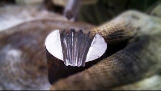 ГУСИНАЯ ЛАПКА - подробный процесс изготовления штампа. Forging tools