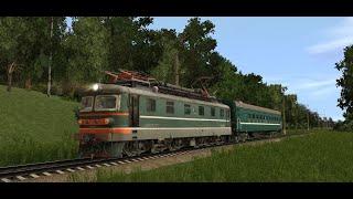 [TrainZ 12] Запуск ЧС2-627 и манёвры под состав.