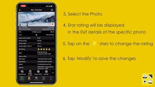 How to view and modify a photos IPTC Star rating