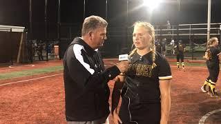 Julia Parker talks SJV's Shore Conference Tournament championship