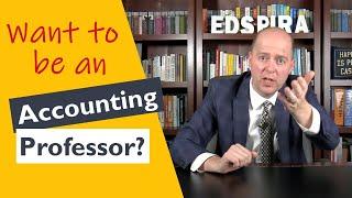 How to Become an Accounting Professor in the US