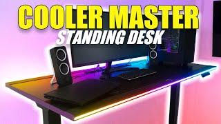 First RGB Standing Gaming Desk - Cooler Master GD160 Review!