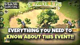 Nature’s Breath Event Stage 1 ~ Must-Watch! | State of Survival