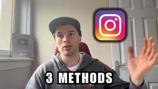 How To Get Clients With Instagram (3 Best Methods)