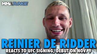 Reinier de Ridder Explains UFC Signing, Eyes Dricus Du Plessis, Israel Adesanya, Sean Strickland