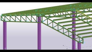 Tekla Structures 2022: Design of trusses in tekla Structures (part 1)