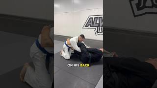 Basic Leg Lasso Sweep. #BrazilianJiuJitsu #ArlingtonTX #MansfieldTX #BJJ #JiuJitsu #AlvarezBJJ