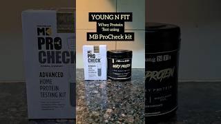 MB Pro Check Young N Fit Whey Protein Lab Test | MB Pro Check Whey Protein #muscleblaze #mbprocheck