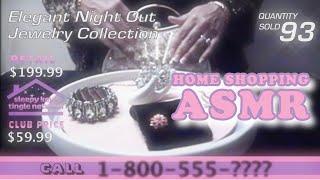 ASMR Home Shopping | "Elegant Night Out" Jewelry Collection | LoFi VHS | Sleepy Keys Tingle Network