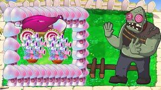 Hypno Cob Cannon X Hypno Threepeater Attack Dr.Zomboss - Plants vs Zombies Hack