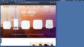 Aruba Instant ON #1: Just 3 steps to install a WiFi solution for small businesses