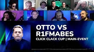 CLICK CLACK CUP: МАССОВАЯ РЕАКЦИЯ НА OTTO VS R1FMABES