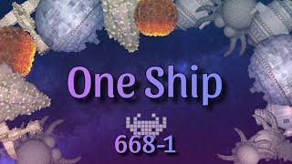 Beating 668-1 With One Cruiser Ship. (Space Invader) - Event Horizon Frontier