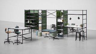 Comma office system by Vitra