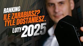 Luty 2025: Jakie zarobki są potrzebne, aby dostać kredyt hipoteczny? RANKING