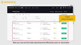 #Binance Guide: How to Buy Crypto on Binance P2P (Web)