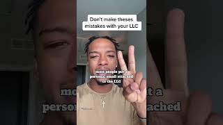 Common mistakes when starting an LLC!