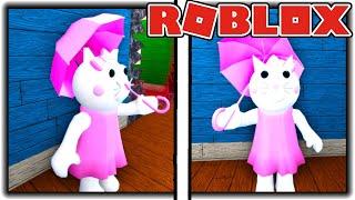 How to get the "KITTY? HELLO!" BADGE in PIGGY RP : INFECTION [ROBLOX]
