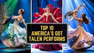 The Woman Performs a fusion with the Falcon on Agt ( America's Got Talent) #agt #americagottalent