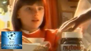 Nutella (Нутелла) шоколадная паста реклама 90-ых.