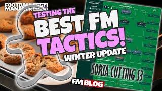 SORTA CUTTING S3 | Testing the Best FM24 Tactics | Football Manager 2024