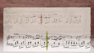 Chopin: Cantabile in B-flat major, B.84 (Scrolling/Animation)