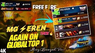 BUYING BADGES FOR GLOBAL TOP 1| BOOYAH PASS MAY | MGEREN | MATTAL GAMER