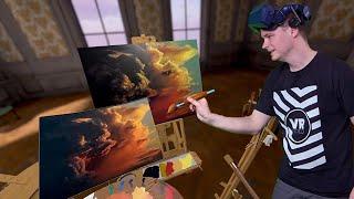 The best painting simulation in VR! Incredibly realistic! Vermillion