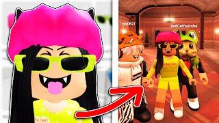 СДЕЛАЛ СКИН ЛЕРЧИК И ПРИТВОРИЛСЯ ЕЙ!! Ler4eg в doors с #лигароблокс