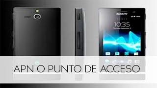 Sony Xperia U Como Configurar APN Internet Movistar Colombia