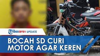 Bocah SD Curi Motor agar Terlihat Keren, Ditangkap saat Aksi Ketiga di Halaman Masjid