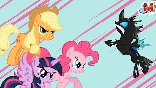 My Little Pony  новые серии на Русском игры дружбы Играем с Искоркой, Пинки Пай и Эпплджек Мульт