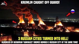 Ukraine Bombed 3 Russian Cities at the Same Time in a Single Night! Russian Citizens are in Fear!