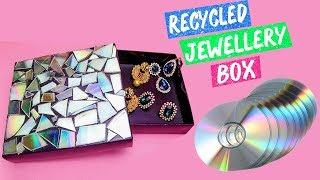 Recycled Jewellery Box - Easy DIY Craft With Old CD